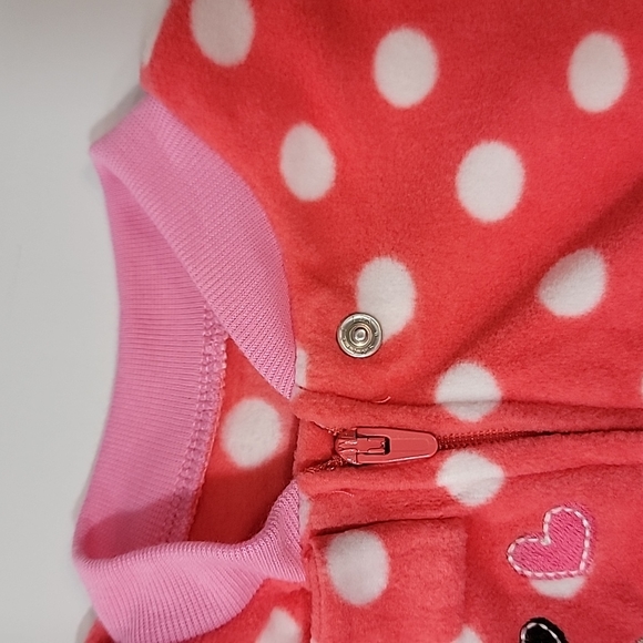 Carter's Child of Mine Fleece Sleeper Size 6-9 Months - Picture 6 of 8